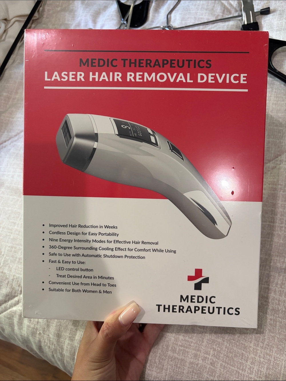 Medic Therapeutics Laser Hair Removal Device